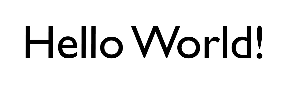 Hello World!