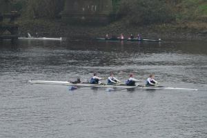 Senior women's 4 winning Nov 4+